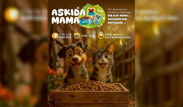 Yalova Belediyesi’nden ‘Askıda Mama’ Etkinliği Patili Dostlarımız İçin Kocaman Bir Mutluluk