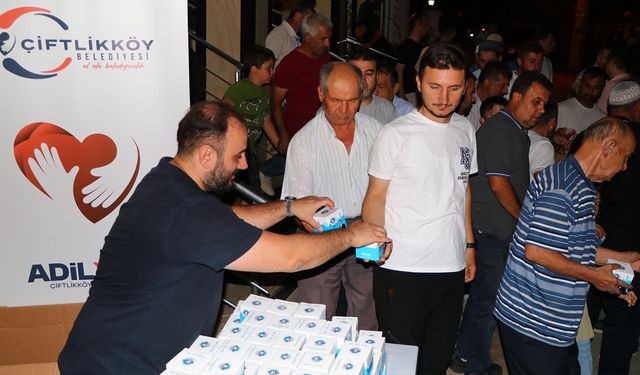 Çiftlikköy Belediyesi’nden 5 Bin Kandil Simidi İkramı