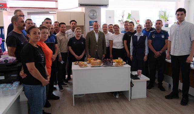 Başkan Adil Yele’den Zabıta Haftası Ziyareti