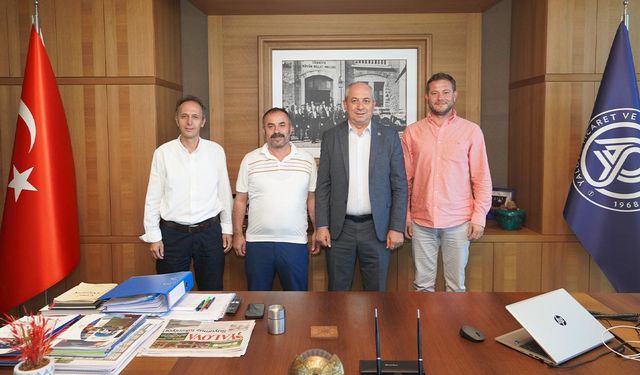 Gençtürk Pasajı Sahibi Osman Gençtürk’ten YTSO’ya Ziyaret
