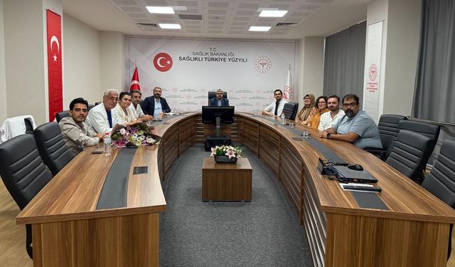 Göğüs Hastalıkları Uzmanlarıyla Toplantı Yapıldı