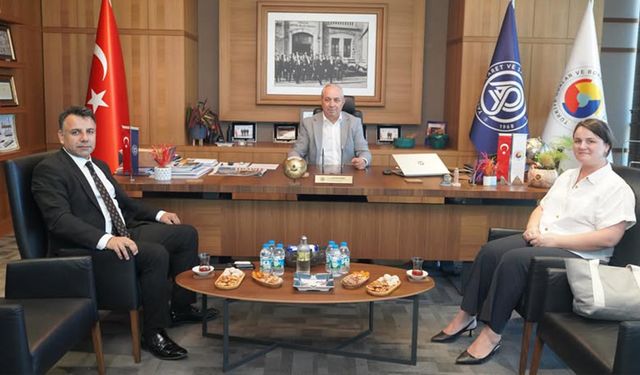 Halkbank Mimoza Şubesi’nden YTSO’ya Ziyaret