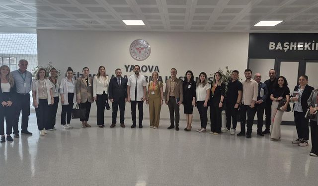 Yalova Eğitim ve Araştırma Hastanesi’nde Sağlık Tesisi Değerlendirmesi Yapıldı