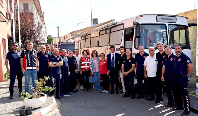 Yalova İtfaiyesi’nden Kan Bağışına Tam Destek