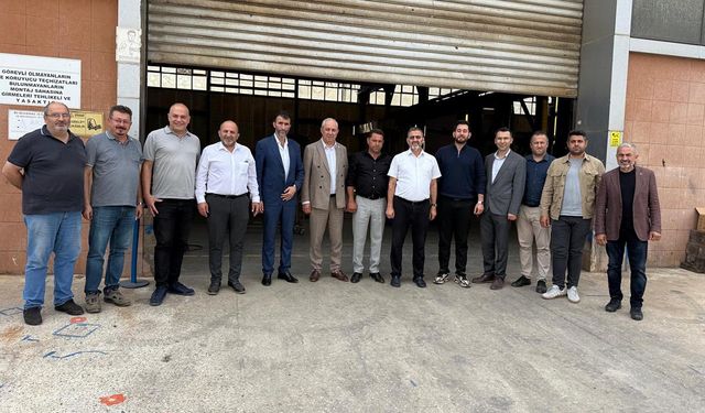 Taşköprü Küçük Sanayi Sitesi Ziyareti: Esnafın Sorunları Masaya Yatırıldı