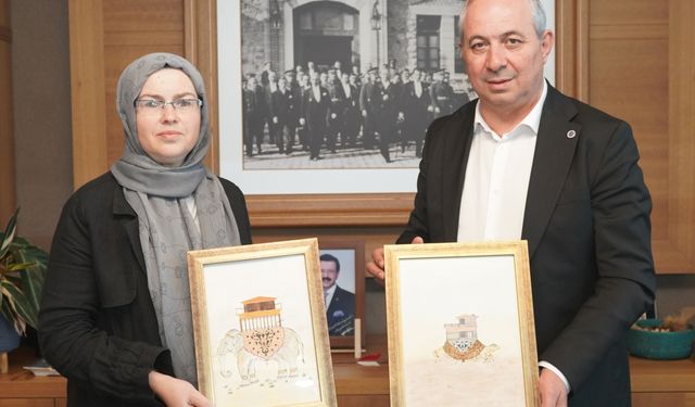 Geleneksel ve Modern El Sanatçıları YTSO’da Başkan Demiryürek ile Buluştu