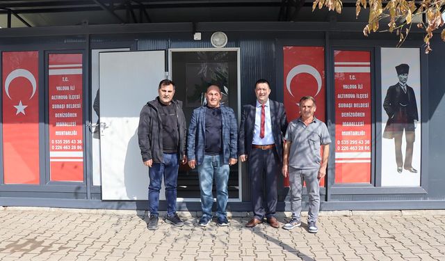 Denizgören Muhtarlığı Yeni Yerinde Hizmete Açıldı