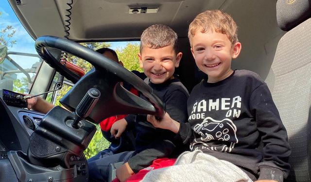 Minikler İtfaiyeciliği Öğrendi