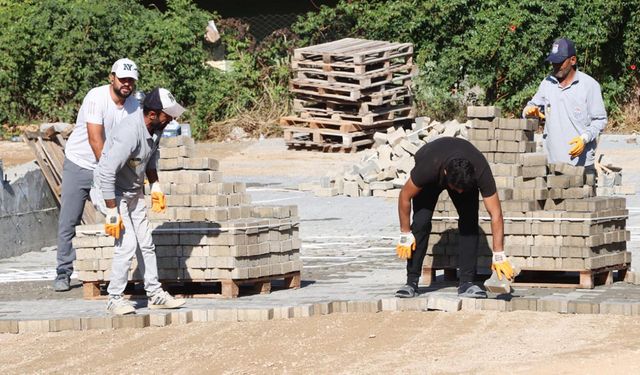 Yeni Parke Yol Çalışmaları Devam Ediyor