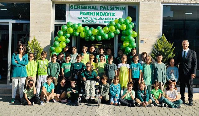 İl Milli Eğitim Müdürü Yılmaz’dan Cp Farkındalık Günü Ziyareti