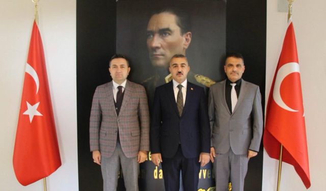 İl Tarım Müdürü Mustafa İlmeç’ten Armutlu Kaymakamı Erinç Demir’e Ziyaret
