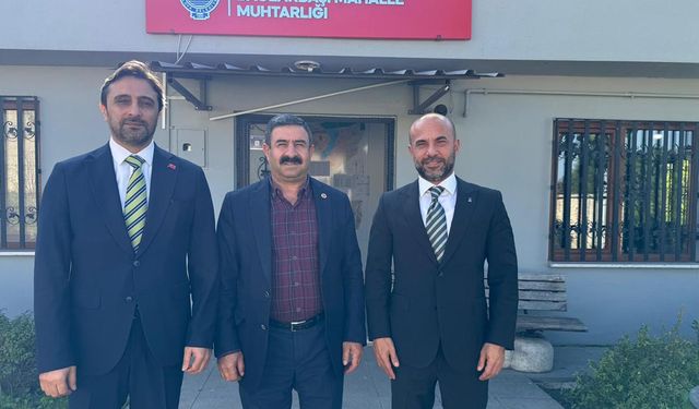 AK Parti Heyetinden Bağlarbaşı Mahalle Muhtarlığı’na Ziyaret