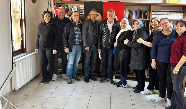 Akdeniz Balkan Türkleri Federasyonu Başkanı Vatansever’den Yalova BAL-GÖÇ’e Ziyaret