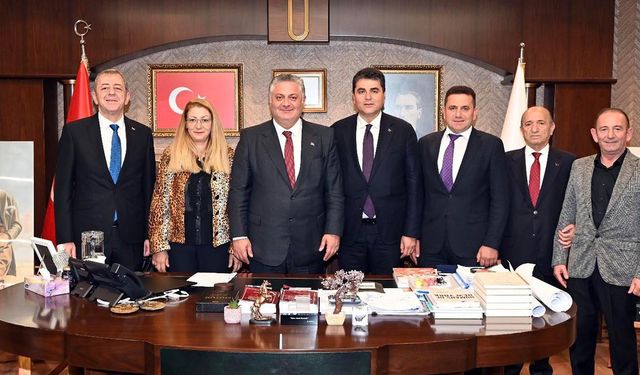 Demokrat Parti Genel Başkanı Uysal’dan Başkan Gürel’e Ziyaret