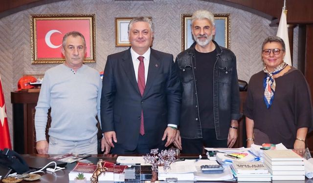 Başkan Mehmet Gürel, Terziler Odası ve Ahilik Meclisi Heyetini Kabul Etti