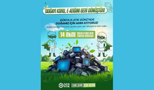 Yalova Belediyesi ve Teknosa'dan Çevre Dostu İş Birliği