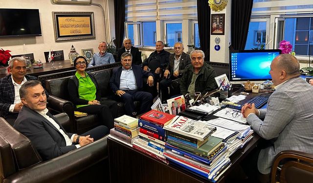 Hacı Bektaş Veli Derneklerinden Başkan Avni Kurt’a Ziyaret