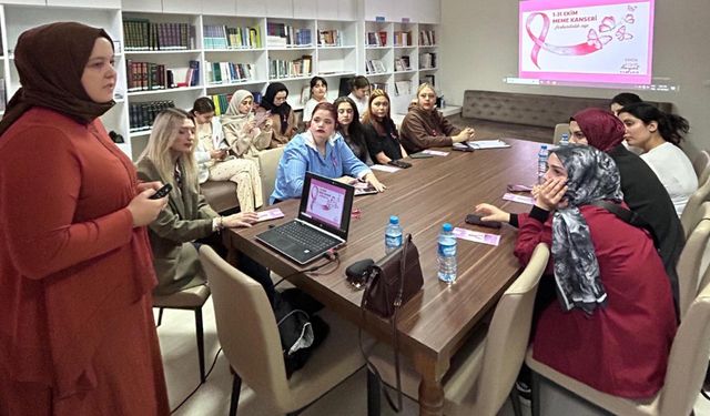 Çınarcık’ta Meme Kanseri Farkındalık Eğitimi Gerçekleştirildi