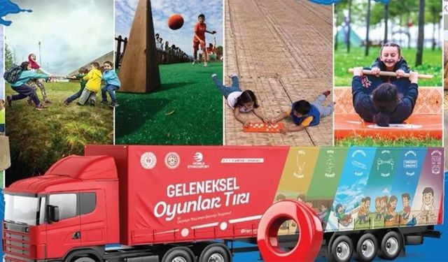 Bir Tır Dolusu Geleneksel Oyun Yalova’da Çocuklarla Buluşuyor