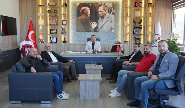 Başkan Tavşan’dan Minibüsçüler Odası Başkanı Baş’a Teşekkür