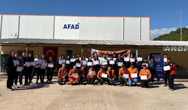 TED Koleji Öğrencilerine Afet Farkındalığı Eğitimi