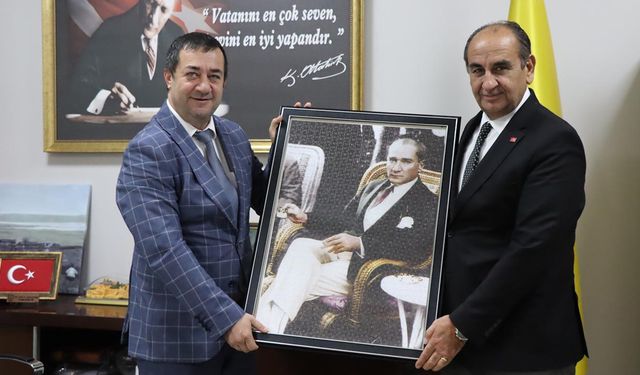 Eğitim Camiasından Başkan Turan Canbay’a Ziyaret