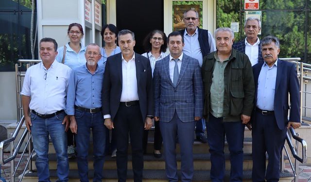 Sivil Toplum Temsilcilerinden Başkan Turan Canbay’a Ziyaret