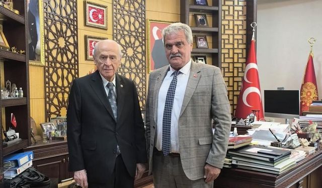 Başkan Nurten, MHP Lideri Devlet Bahçeli İle Görüştü