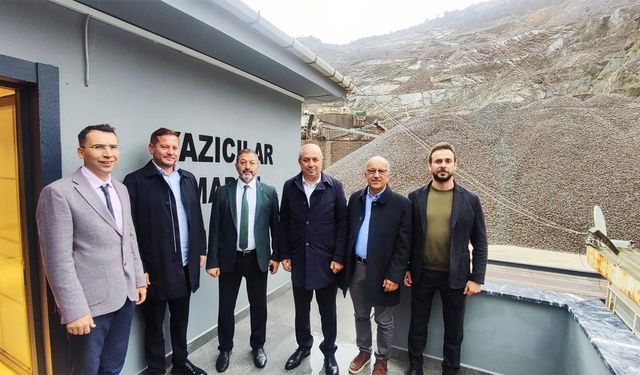 YTSO Heyetinden Yazıcılar Madene Ziyaret