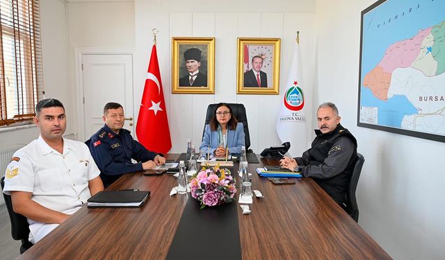 Yalova’da Asayiş ve Güvenlik Değerlendirme Toplantısı Canlı Yayınla Yapıldı