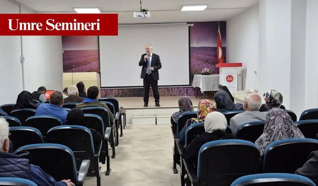 Yalova’da Umre Yolcularına Hazırlık Semineri