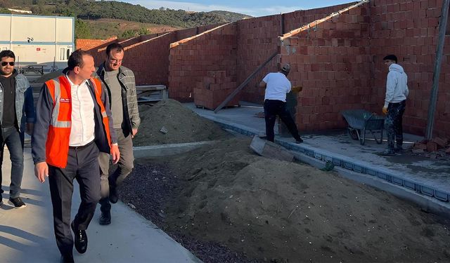 Başkan Yele, Yeni Hayvan Bakımevi Çalışmalarının 2. Etabını Denetledi