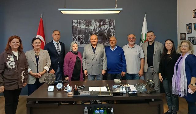 Çocukların Doğa ve Tarımla Buluşma Projesi İçin Kent Konseyinde Önemli Ziyaret