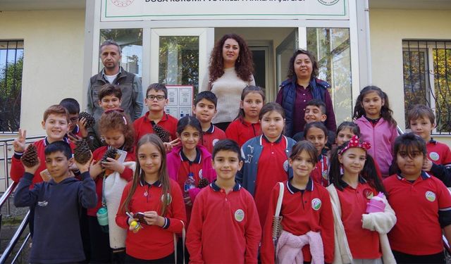 Öğrenciler Doğa Eğitim Merkezi’ni Ziyaret Etti