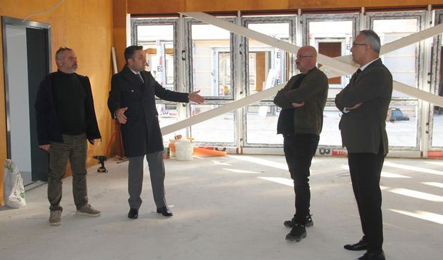 Su Ürünleri Kontrol ve Denetim Merkezi İnşaatına Yerinde İnceleme
