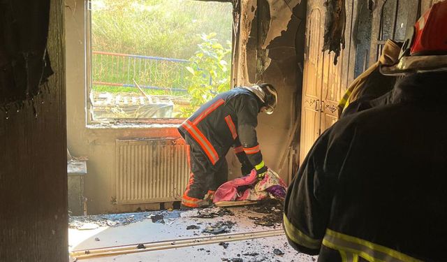 Subaşı Denizgören’de Ev Küle Döndü