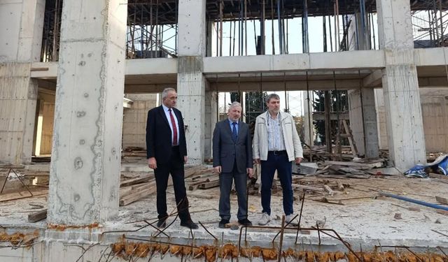 Tuna Cami’nde Çalışmalar Sürüyor