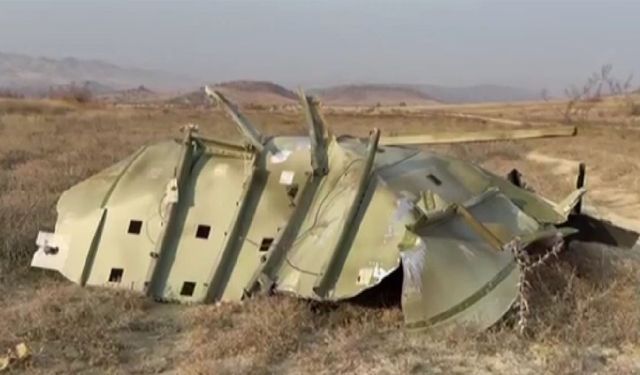 Gürcistan'da Düşen TSK'ya Ait Kargo Uçağının Parçalarından Yeni Görüntüler