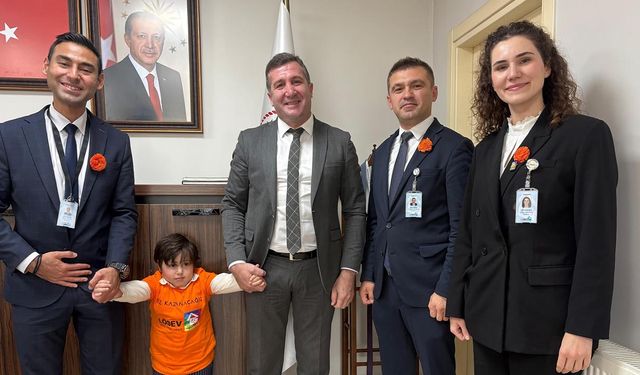 LÖSEV Temsilcilerinden İl MüdürüArif Laçin’e Anlamlı Ziyaret