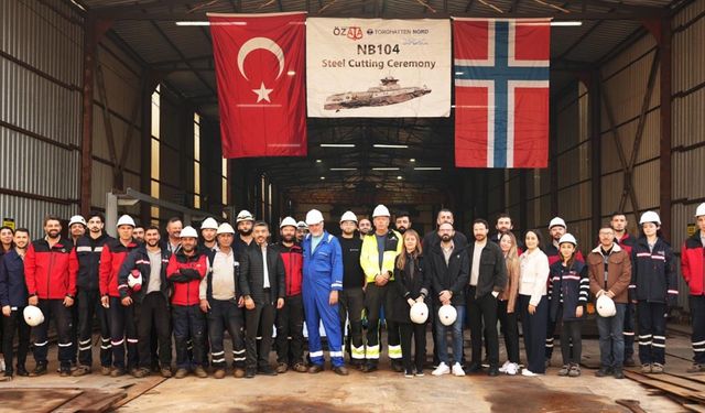 60 Araçlık Elektrikli-Hibrit Feribot Üretimi Başladı