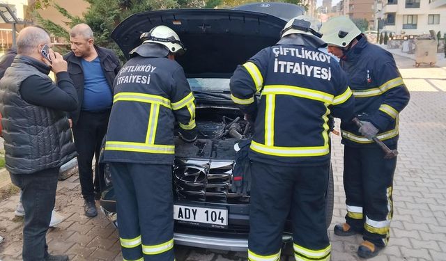 Çiftlikköy İtfaiyecileri İş Başında