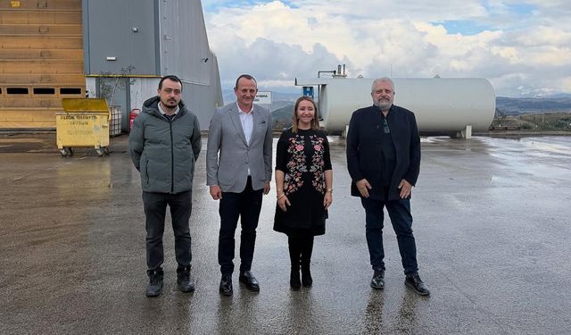 Başkan Adil Yele, Biosun Bilecik EKAY Tesisi’ni Ziyaret Etti