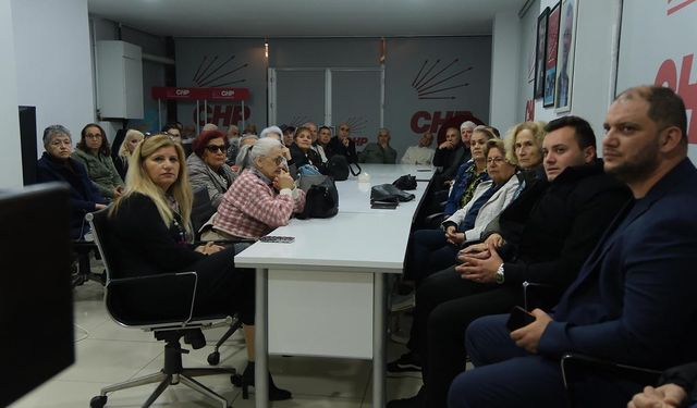 CHP Çiftlikköy, Sahil Mahallesi Üyeleriyle Buluştu