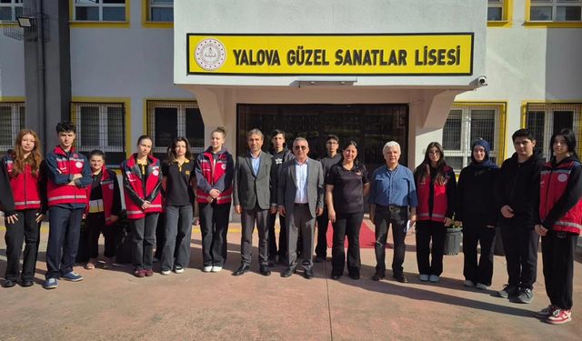 Güzel Sanatlar Lisesi Öğrencilerine “Temel İlk Yardım” Eğitimi