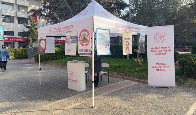 Organ Bağışı Haftası’nda Yalova’da Farkındalık Çalışmaları Başladı
