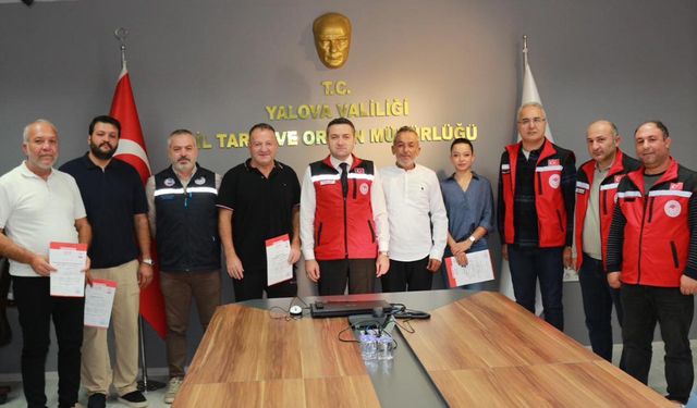 Yalova’da Midye Üreticilerine Organik Sertifikaları Verildi