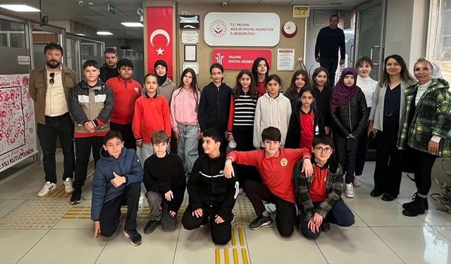 Sosyal Hizmetlerin İşleyişini Öğrendiler