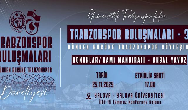 Trabzonspor Aşkı Yalova’da Buluşuyor