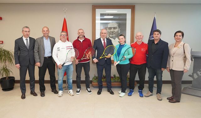 Yalova Tenis Kulübü’nden YTSO’ya Ziyaret