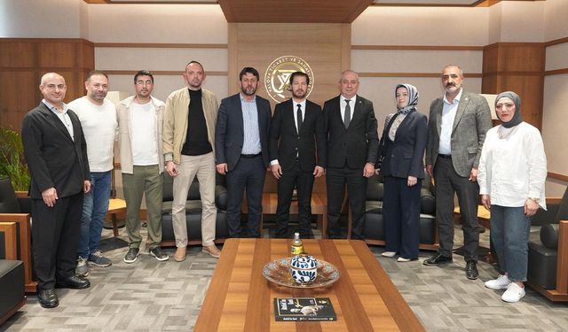 Sabri Kızılkaya ve Yönetiminden YTSO’ya Ziyaret